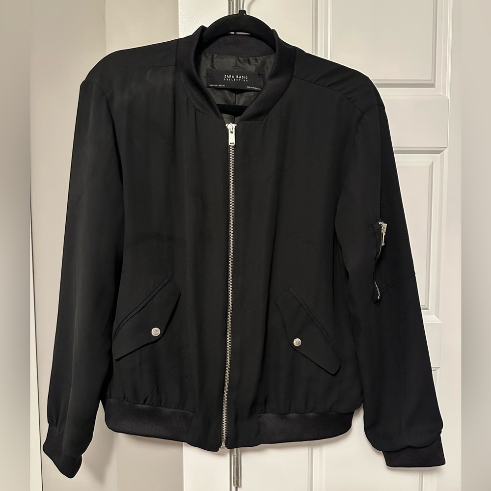 Zara Basic Collection Bomber Jacket